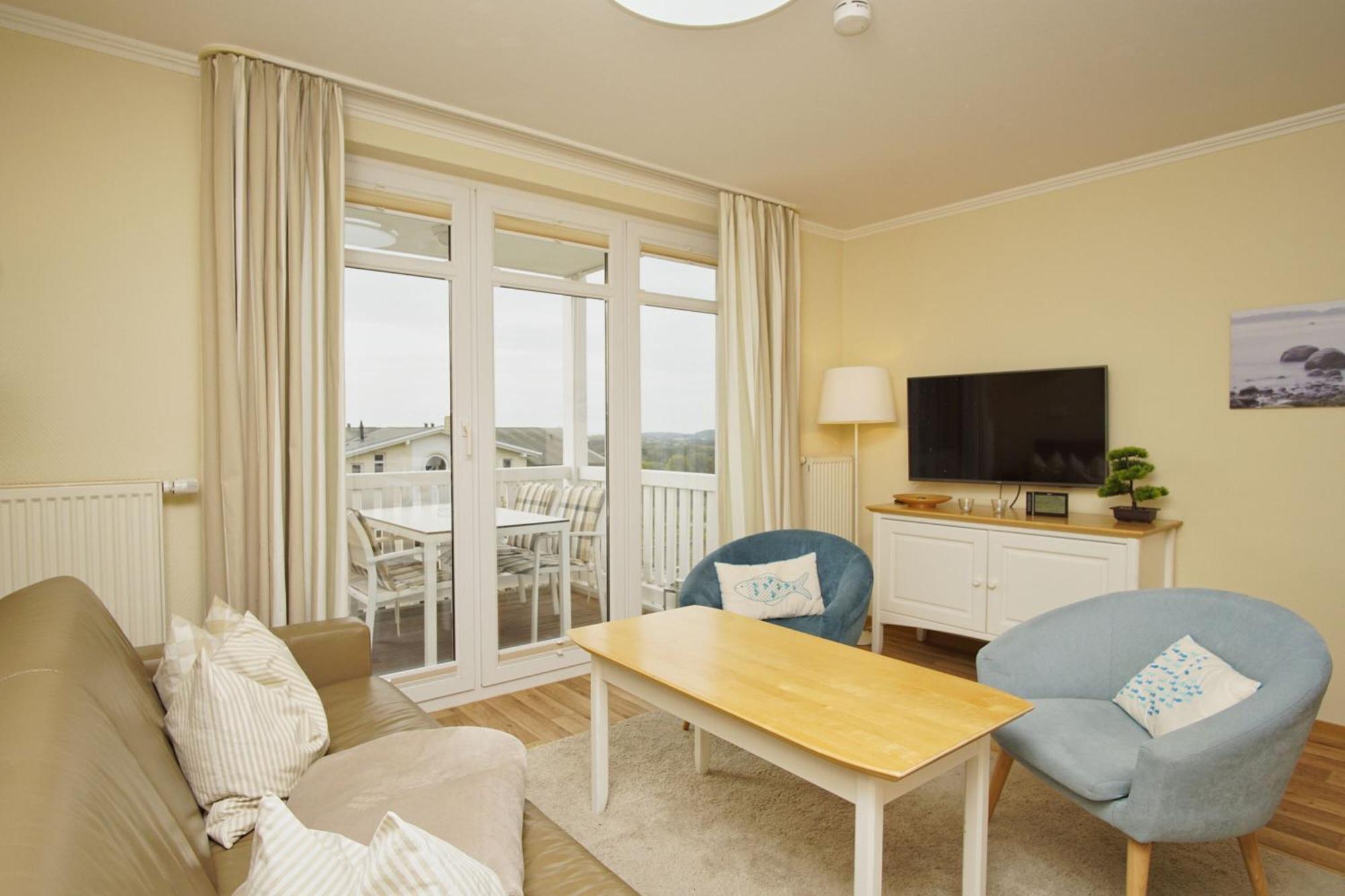 Mit Meerblick Und Balkon, Gratis Nutzung Vom Ahoi Erlebnisbad Und Sauna In Sellin - Meeresblick Fewo 38 Goehren  Esterno foto
